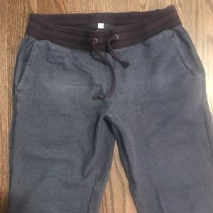 Uniqlo Men's Joggers Dark Blue size L